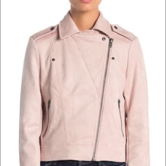 NWT PHILOSOPHY FAUX SUEDE MOTO JACKET - Picture 8 of 9